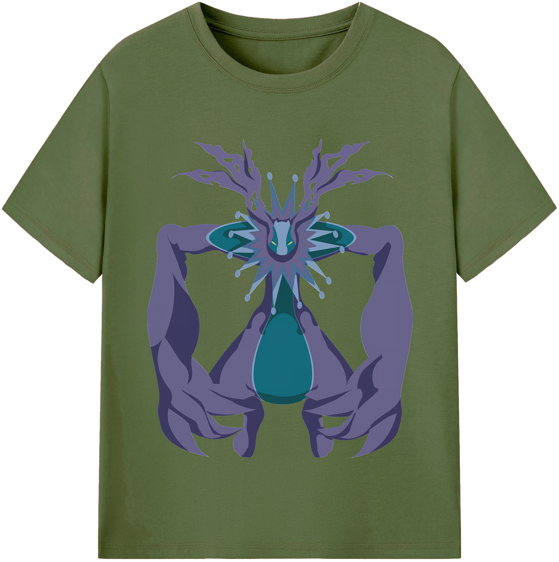 （画像用） Digimon デジタルモンスター/デジモン 綿100％半袖Tシャツ（フロントプリント）